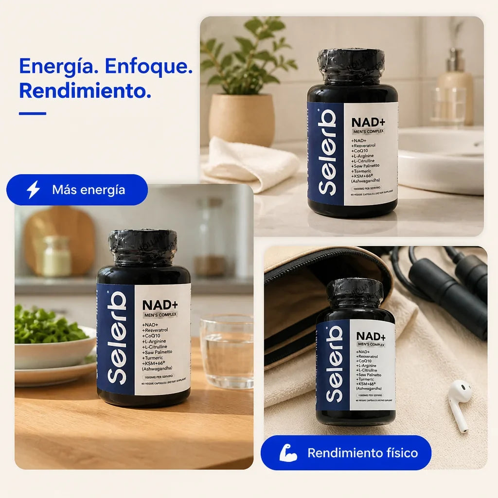 Selerb Nad + Potenciador de energía masculina