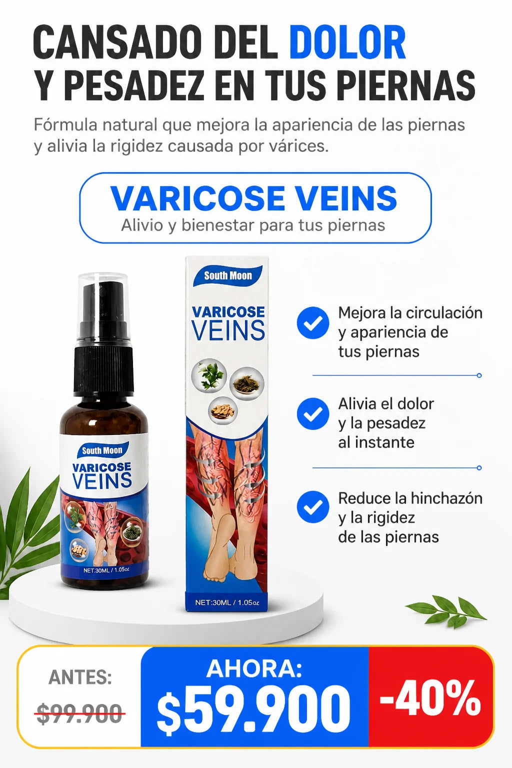 SPRAY PARA VARICES DROPI CUP