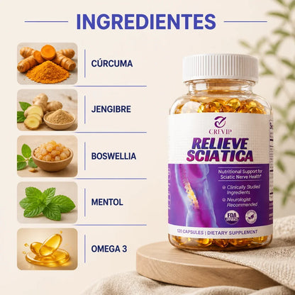 Relieve Sciatica alivia el dolor lumbar y de espalda