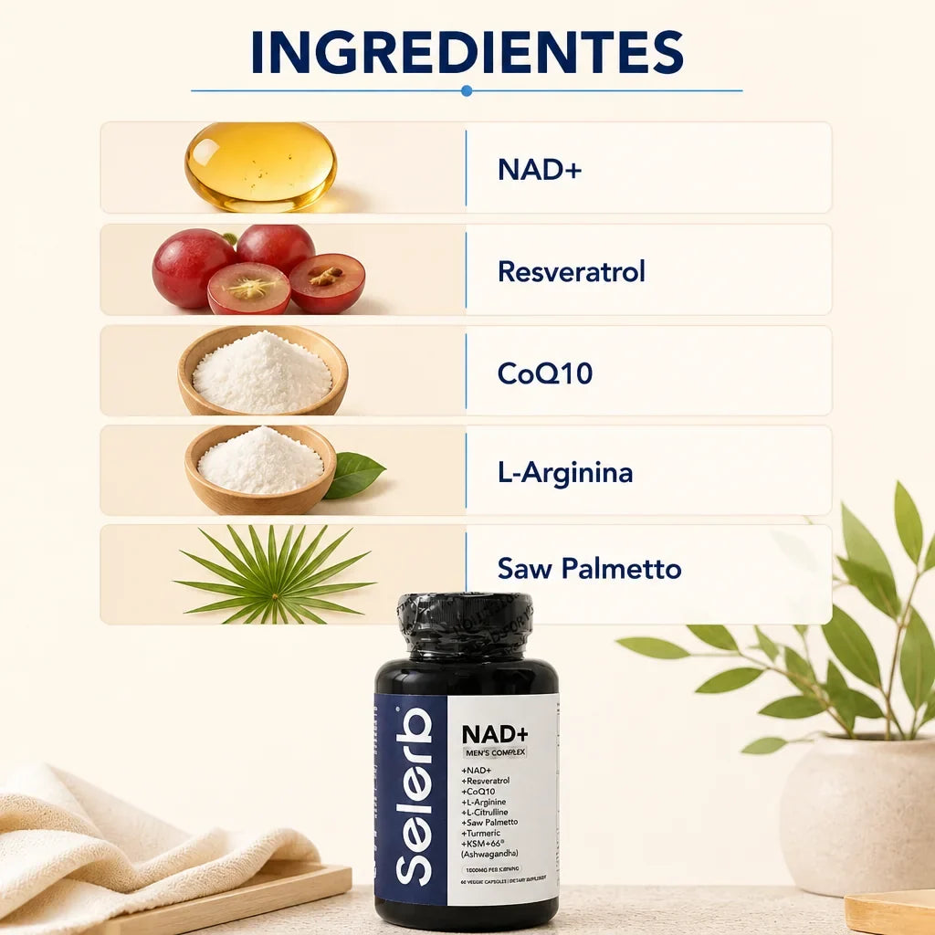 Selerb Nad + Potenciador de energía masculina