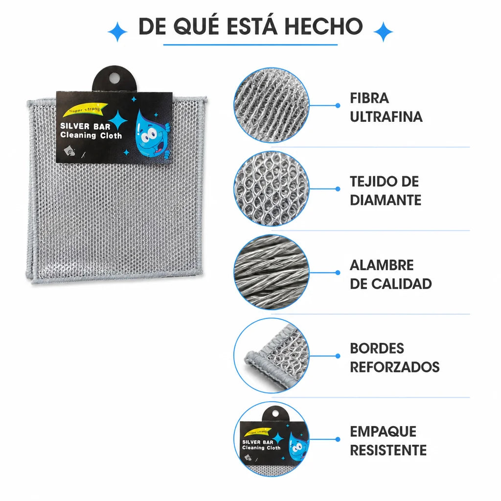 Paños magicos de limpieza x 10 unidades